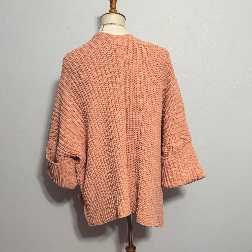 POL Women's Cardigan - Soft Peach - Picture 3 of 3